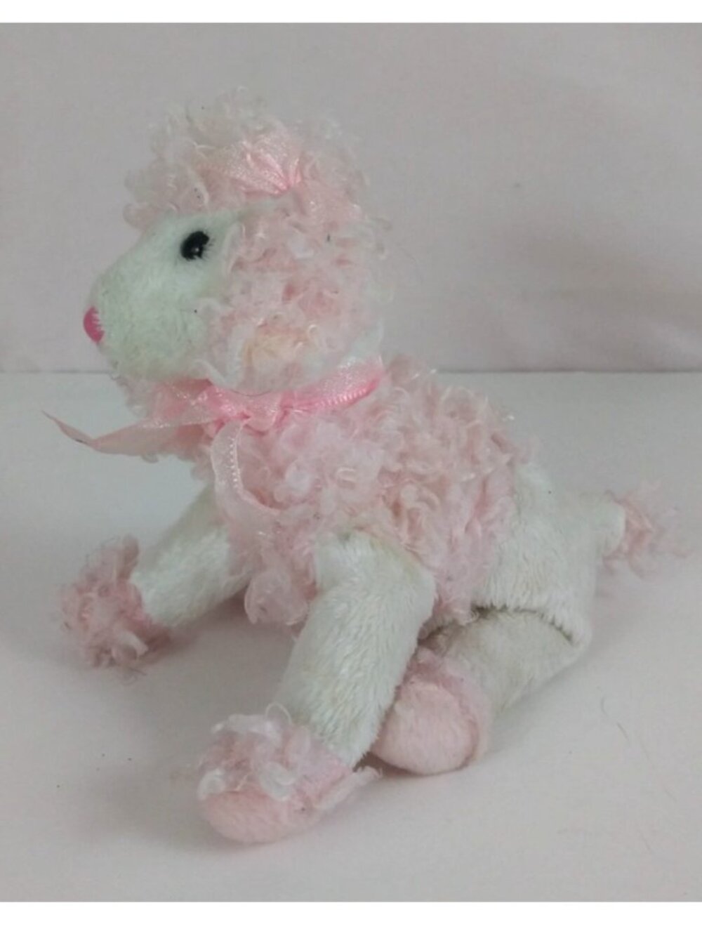 2006 Ty Beanie Babies Divalightful Pink Poodle 6" Plush